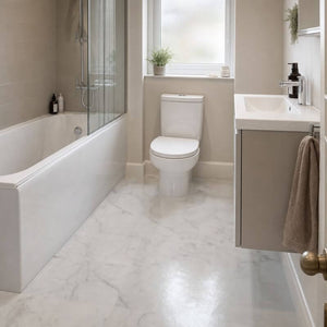 Durova Carrara Marble Gloss SPC Flooring