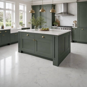 Durova Carrara Marble Gloss SPC Flooring